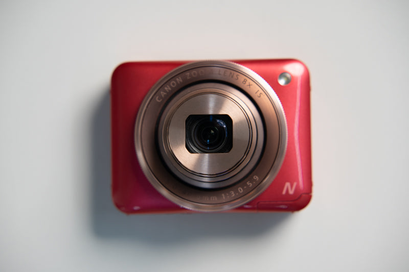 Canon Powershot N2 Flip Screen Digital Camera - Deep Metallic Pink