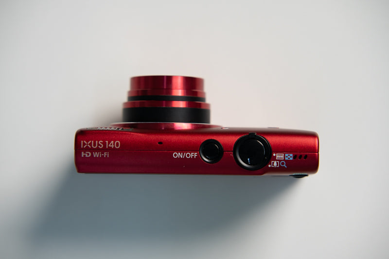 Canon IXUS 140 Digital Camera (Ultra Rare) - Deep Metallic Pink