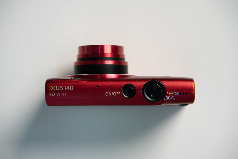 Canon IXUS 140 Digital Camera (Ultra Rare) - Deep Metallic Pink