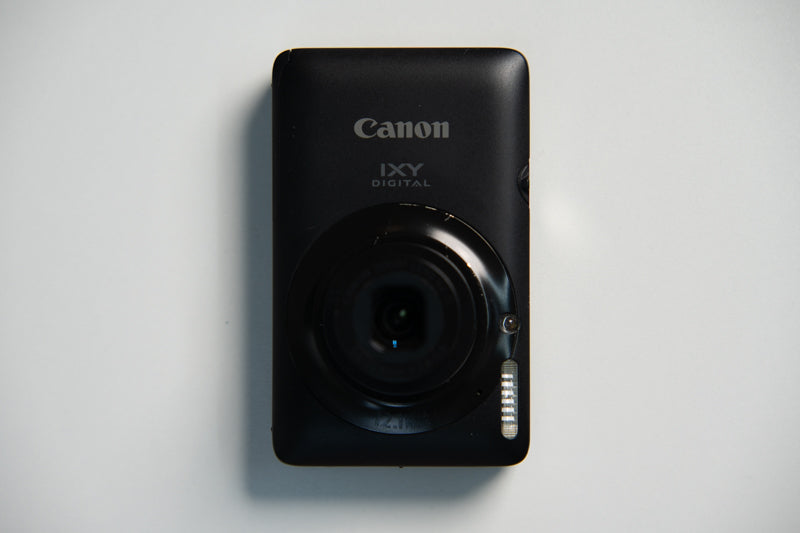 Canon IXY Digital 220 IS Digital Camera - Matte Black