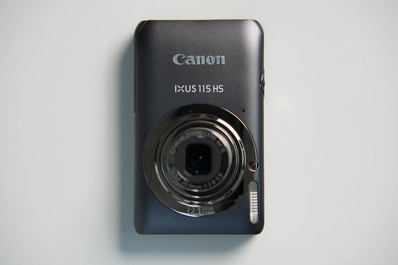 Canon IXUS 115 HS Digital Camera - Metallic Gray