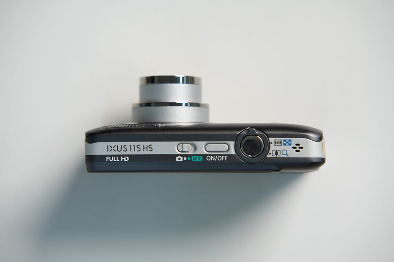 Canon IXUS 115 HS Digital Camera - Metallic Gray