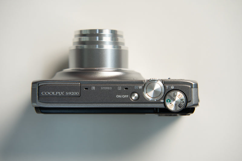 Nikon Coolpix S9200 Digital Camera - Silver
