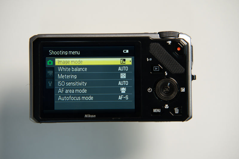 Nikon Coolpix S9200 Digital Camera - Silver