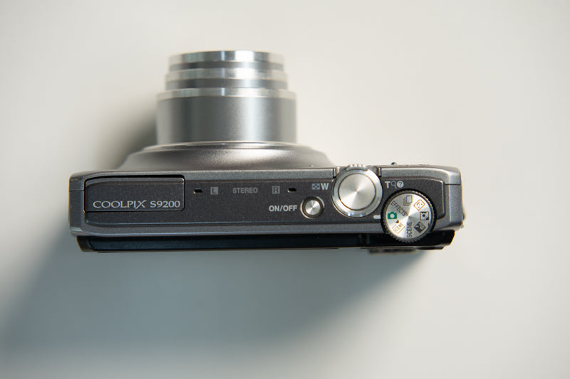 Nikon Coolpix S9200 Digital Camera - Silver
