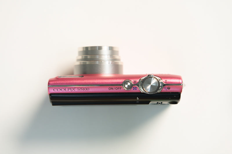 Nikon Coolpix S5100 Digital Camera - Metallic Pink