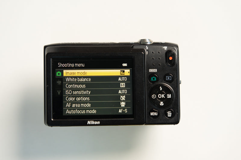 Nikon Coolpix S2600 Digital Camera - Champagne