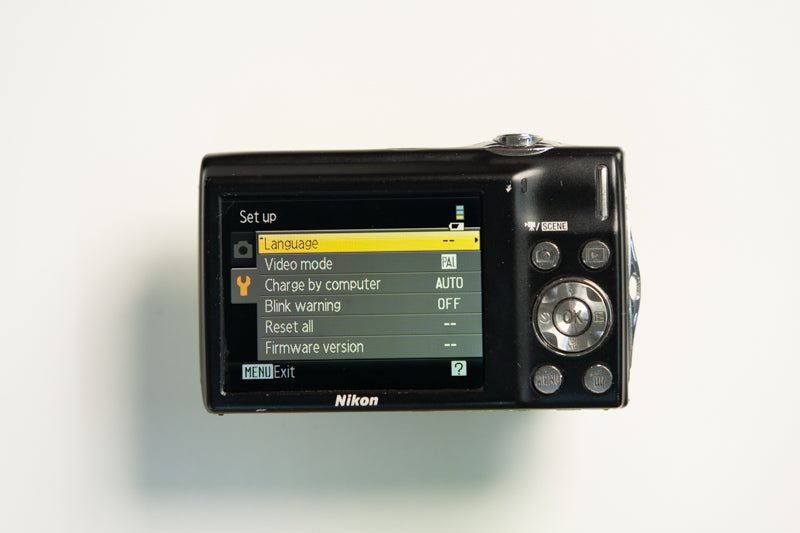 Nikon Coolpix S3000 Digital Camera - Lime Green