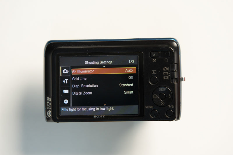 Sony Cybershot DSC-W670 Digital Camera - Sally Blue
