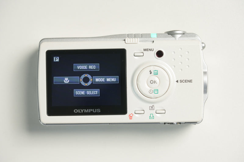 Olympus IR-300 Digital Camera - Pearl white