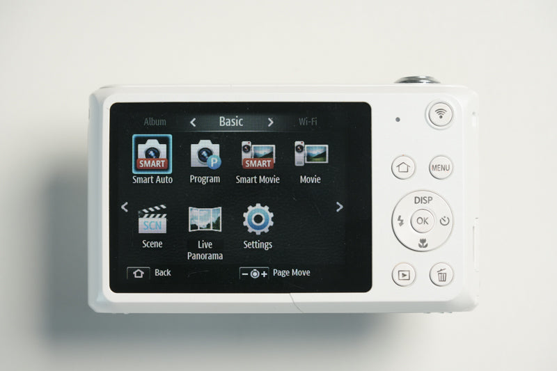 Samsung DV151F Dual screen Digital Camera - White