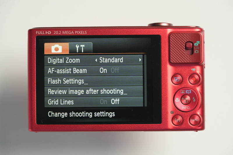 Canon Powershot SX620 HS Digital Camera - Metallic Red