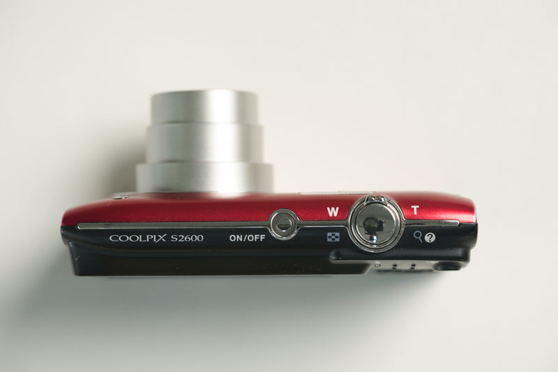 Nikon Coolpix S2600 Digital Camera - Red