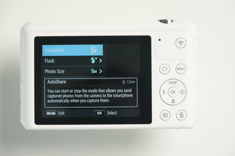 Samsung WB35F Digital Camera - White
