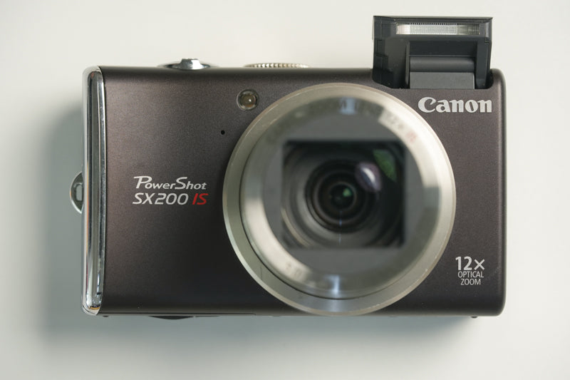 Canon Powershot SX200 IS Digital Camera - Brown