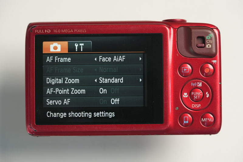 Canon Powershot SX600 HS Digital Camera - Candy Red