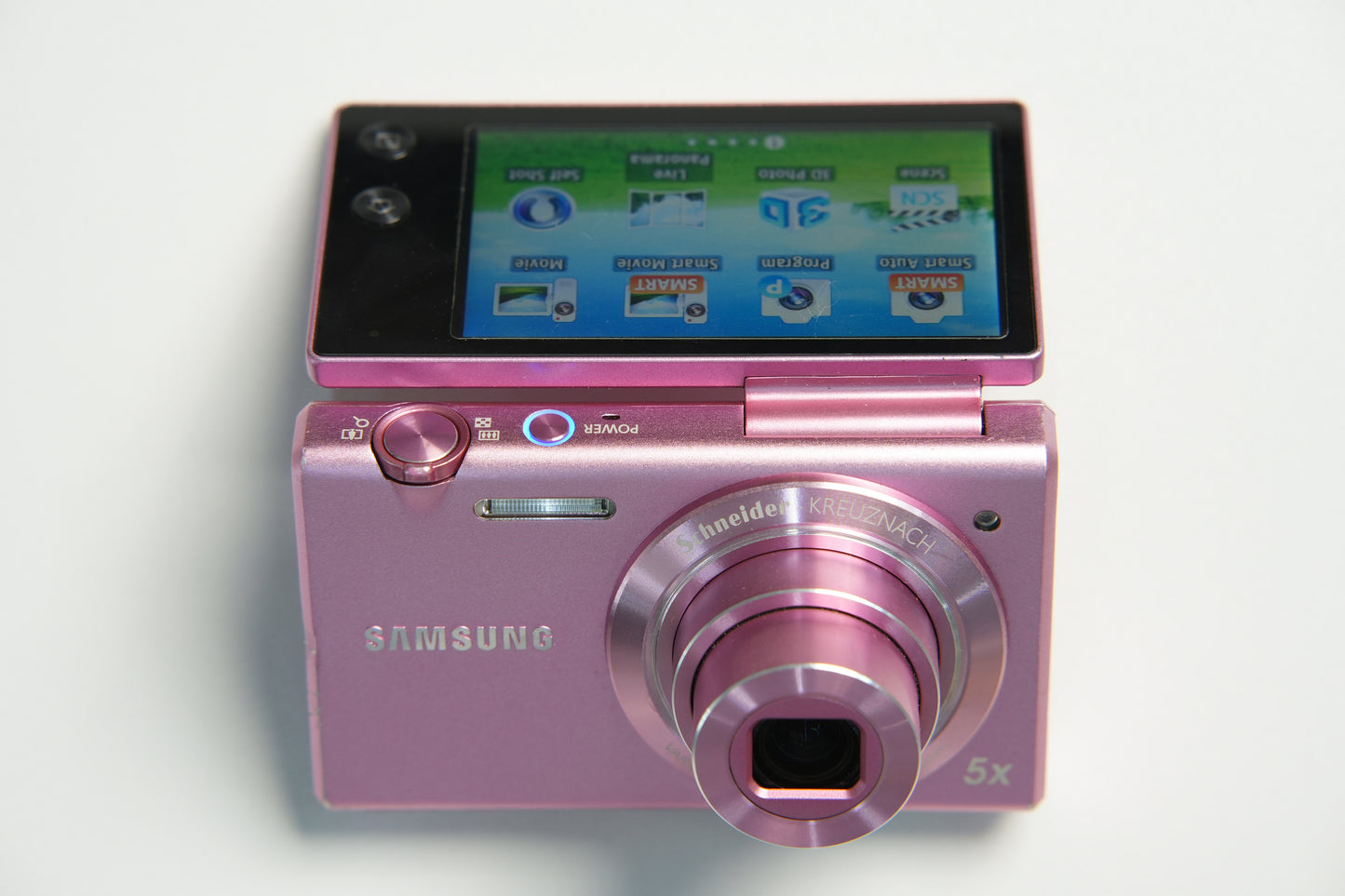 Samsung MV800 Flip Screen Digital Camera - Metallic Pink