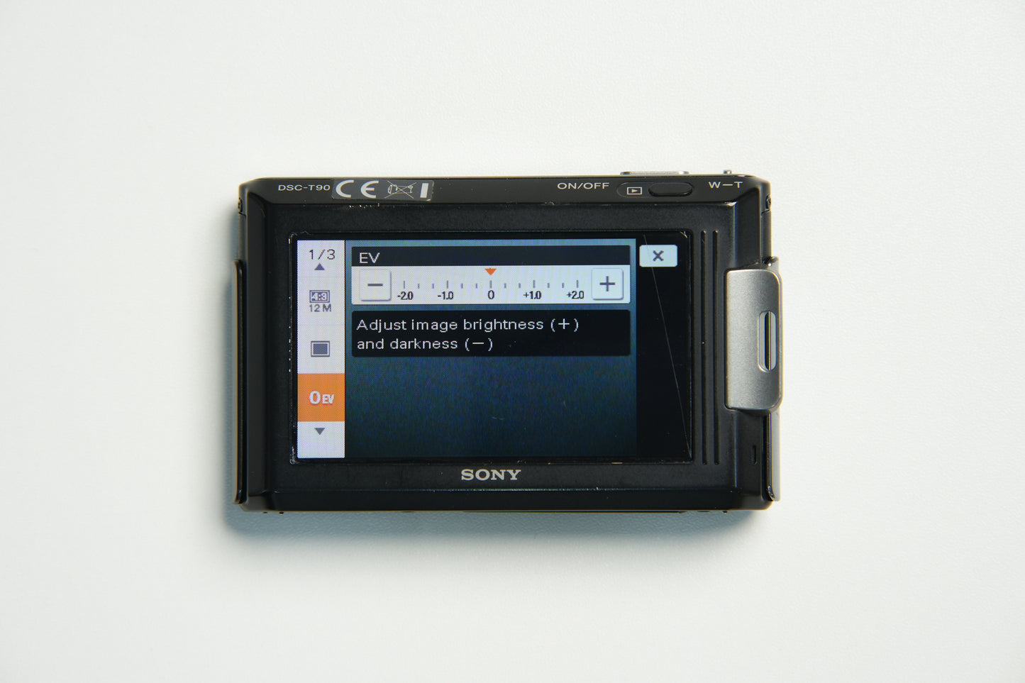 Sony Cybershot DSC-T90 Digital Camera - Black
