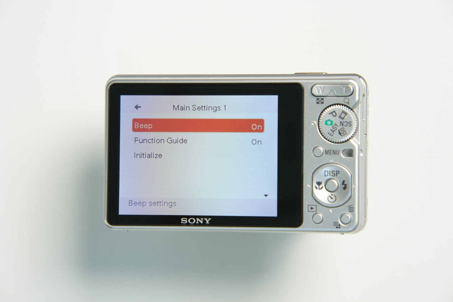 Sony Cybershot DSC-S950 Digital Camera - Silver