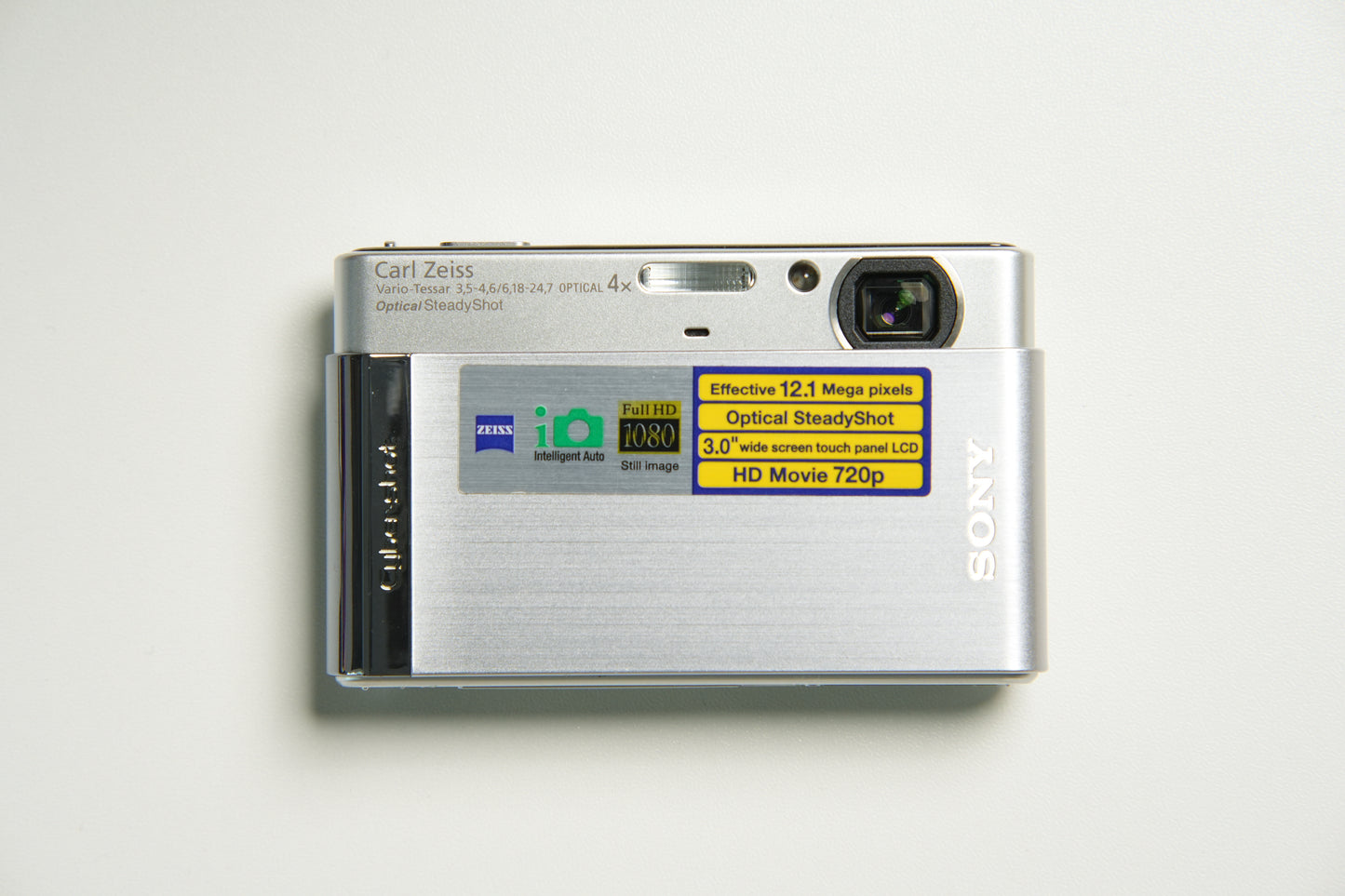 Sony Cybershot DSC-T90 Digital Camera - Silver
