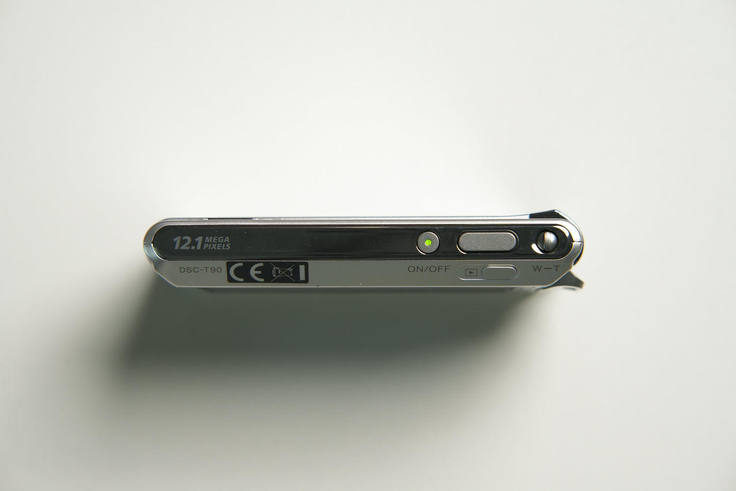 Sony Cybershot DSC-T90 Digital Camera - Silver