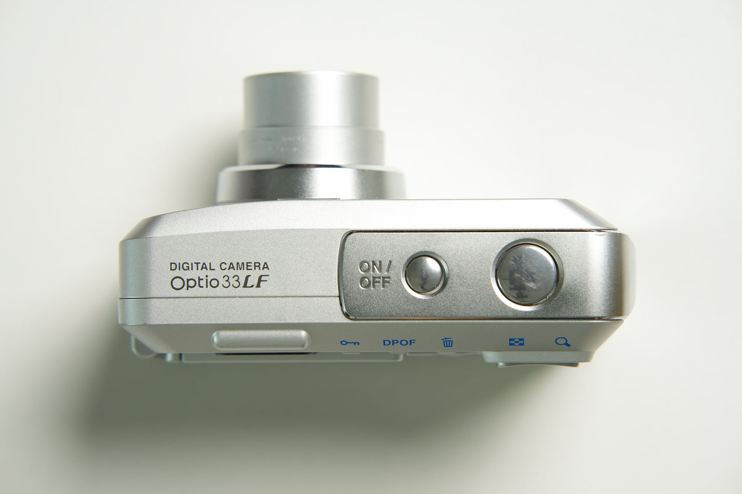 Pentax Optio 33LF Flip Screen Digital Camera - Silver