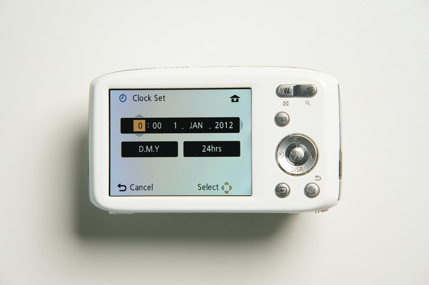 Lumix DMC-S2 Digital Camera - Gloss white