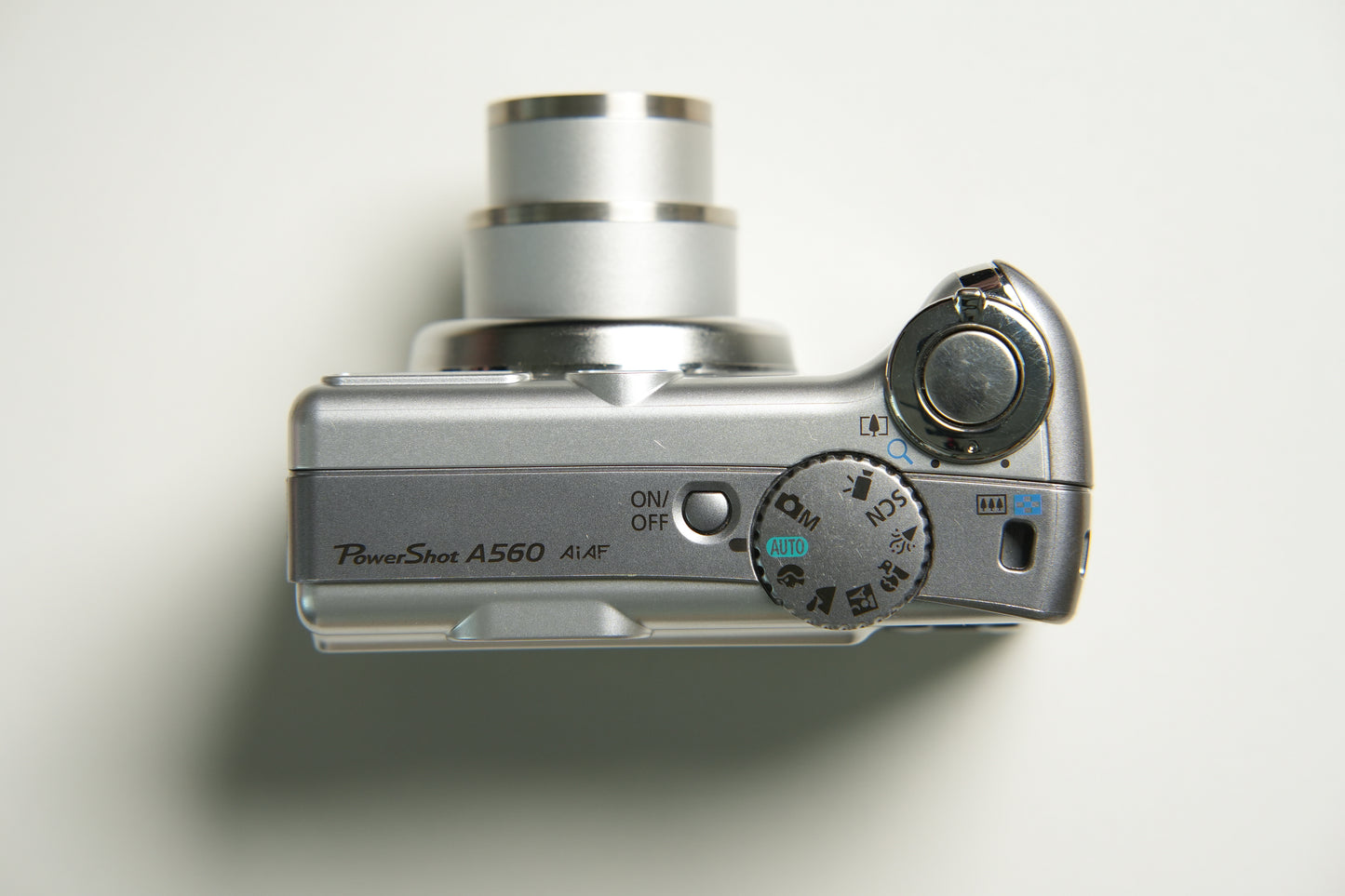 Canon Powershot A560 Digital Camera - Silver