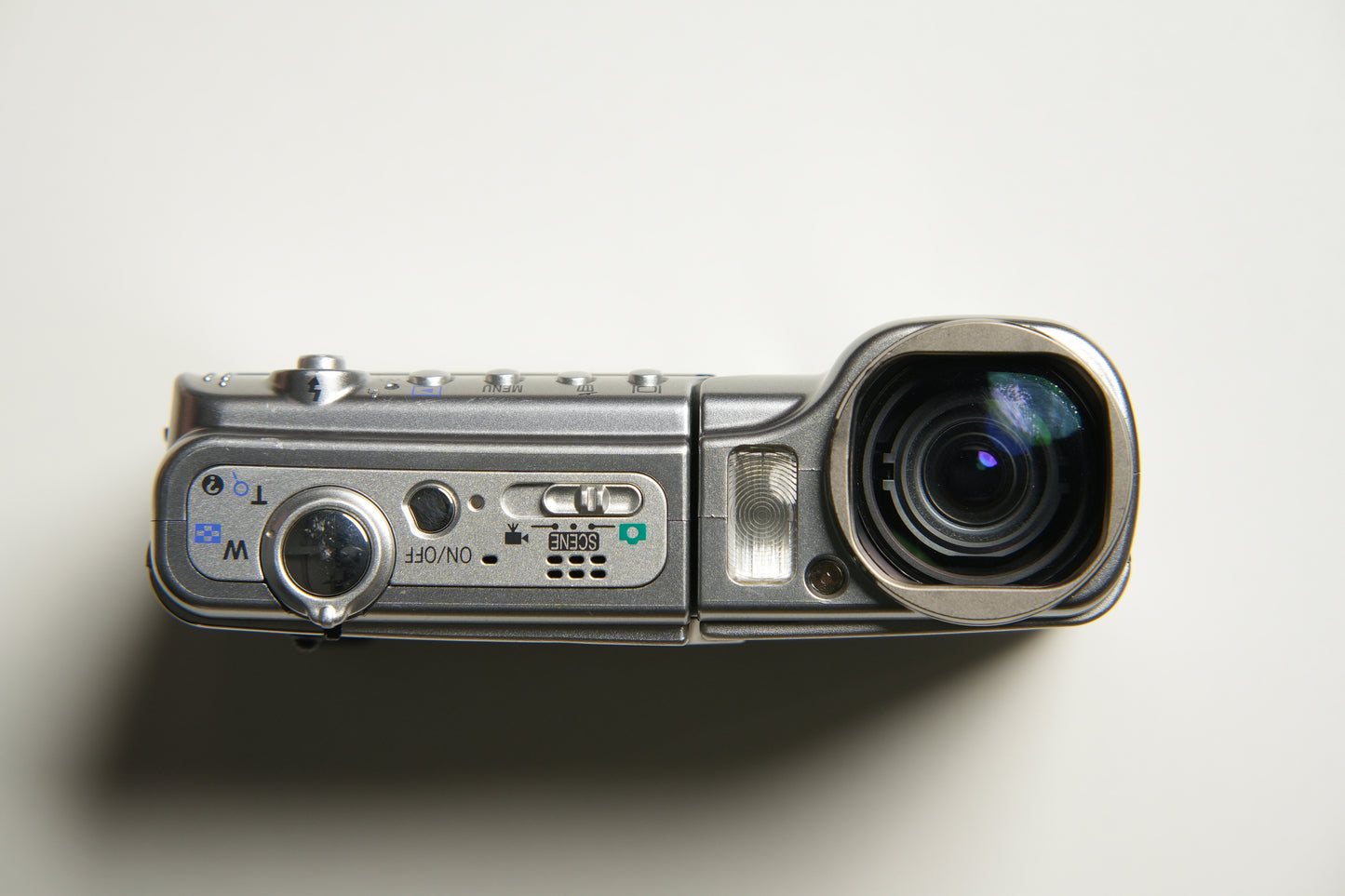Nikon Coolpix S4 Swivel Body Digital Camera - Silver