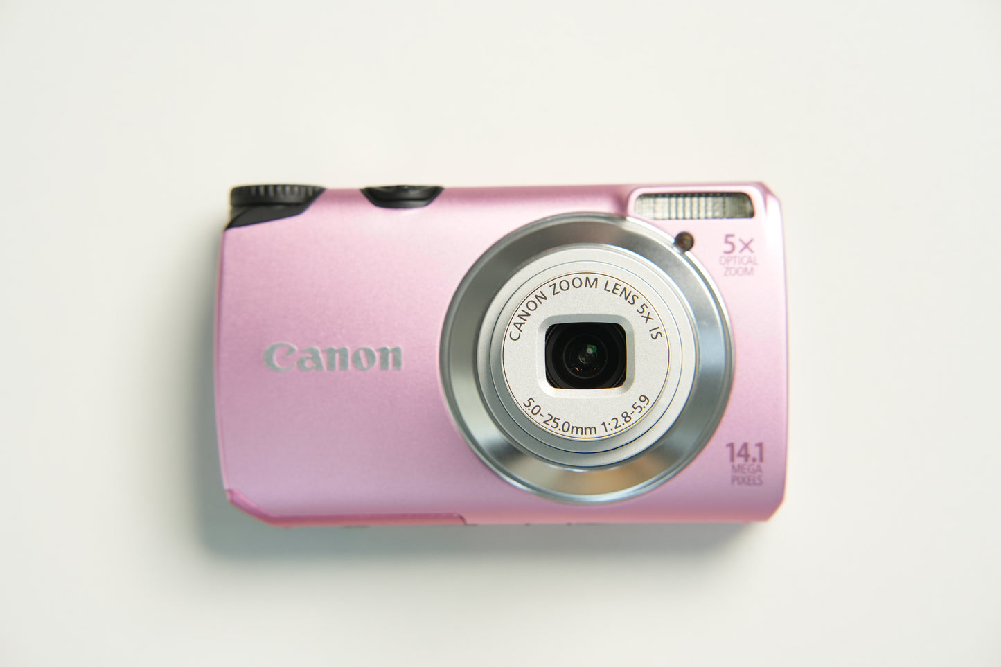 Canon Powershot A3200 IS Digital Camera - Metallic Pink