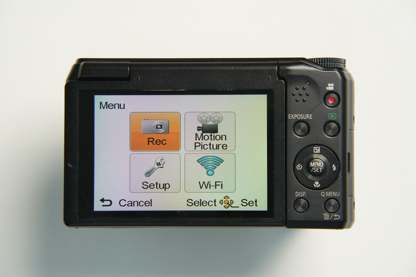 Lumix DMC-ZS35 Flip Screen Digital Camera - Black