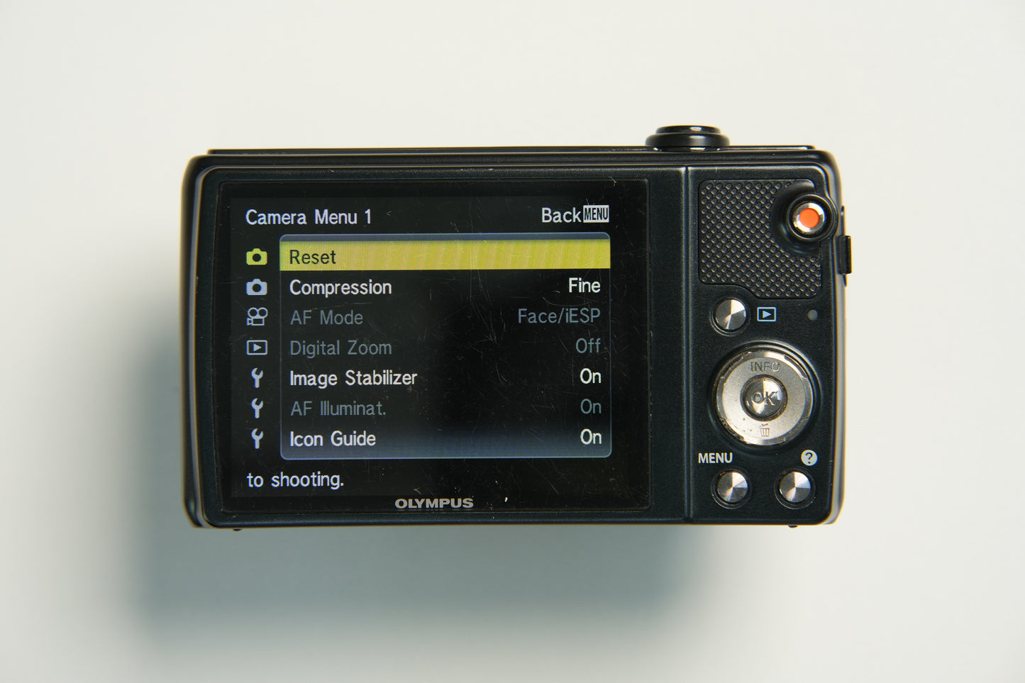 Olympus D-760 Digital Camera - Black