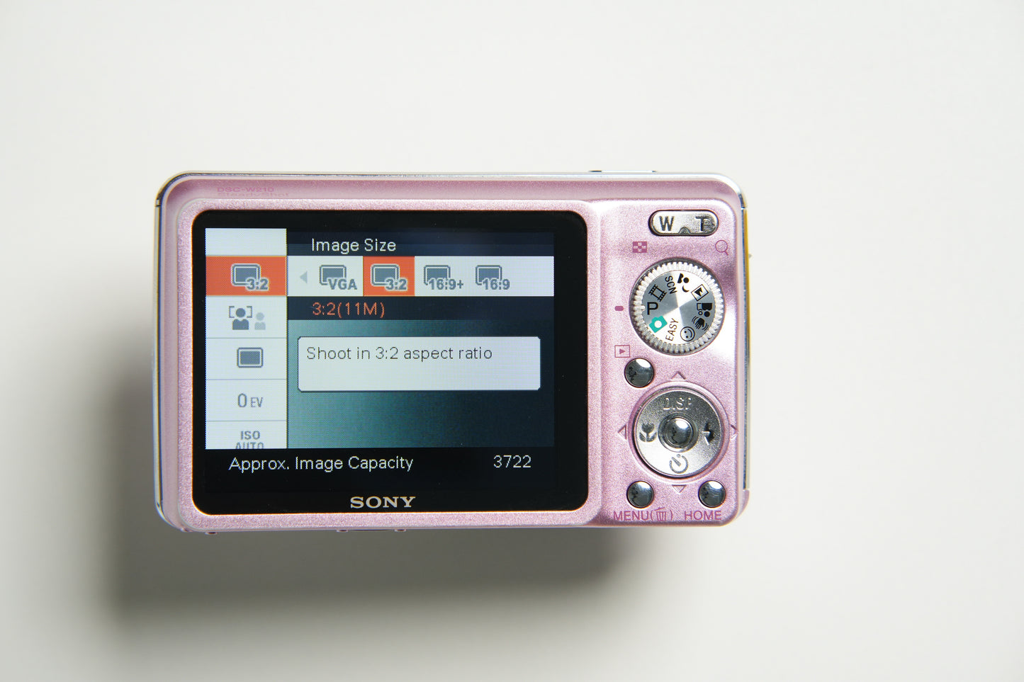 Sony Cybershot DSC-W210 Digital Camera - Pink