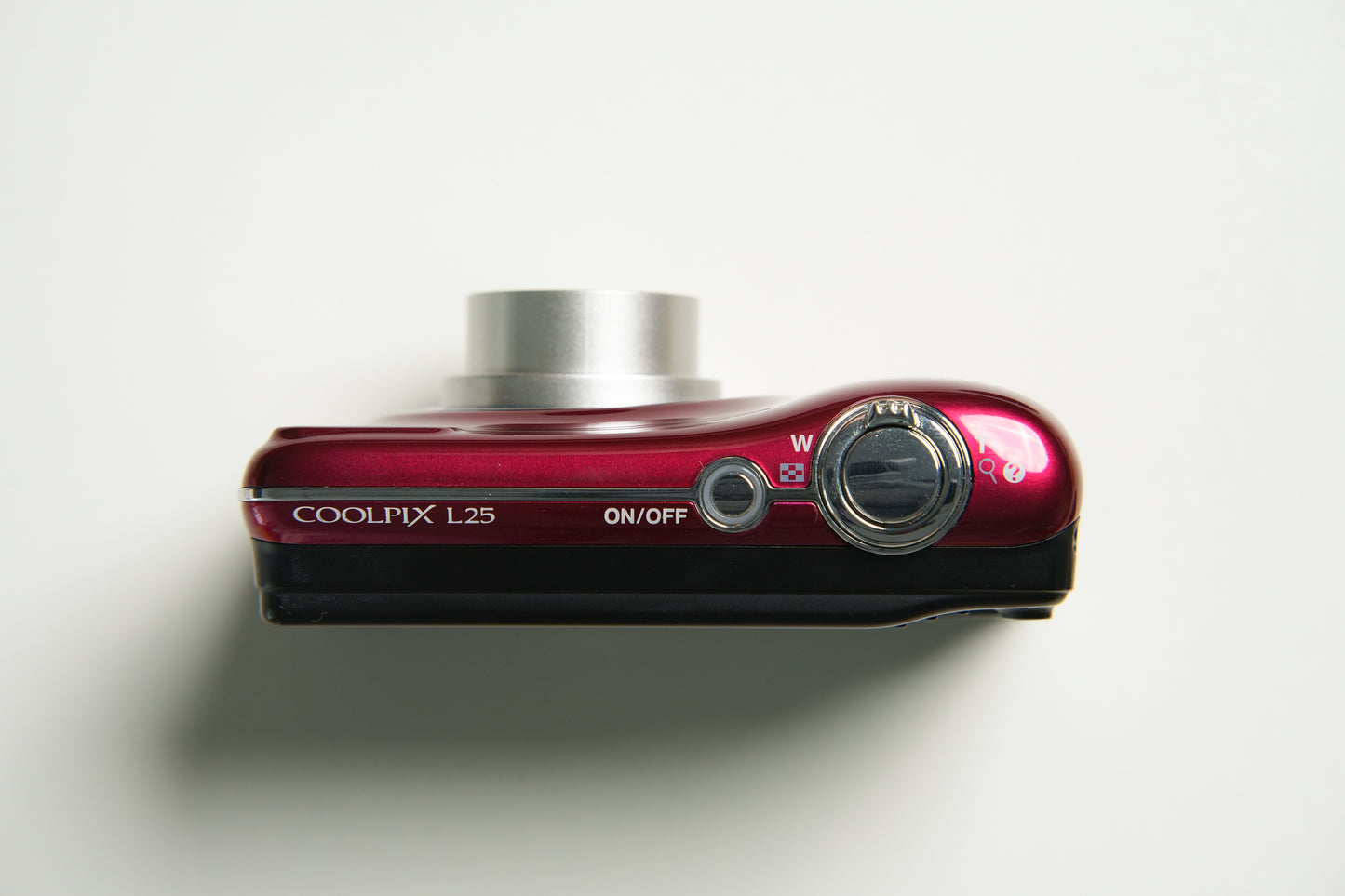 Nikon Coolpix L25 Digital Camera - Candy Red