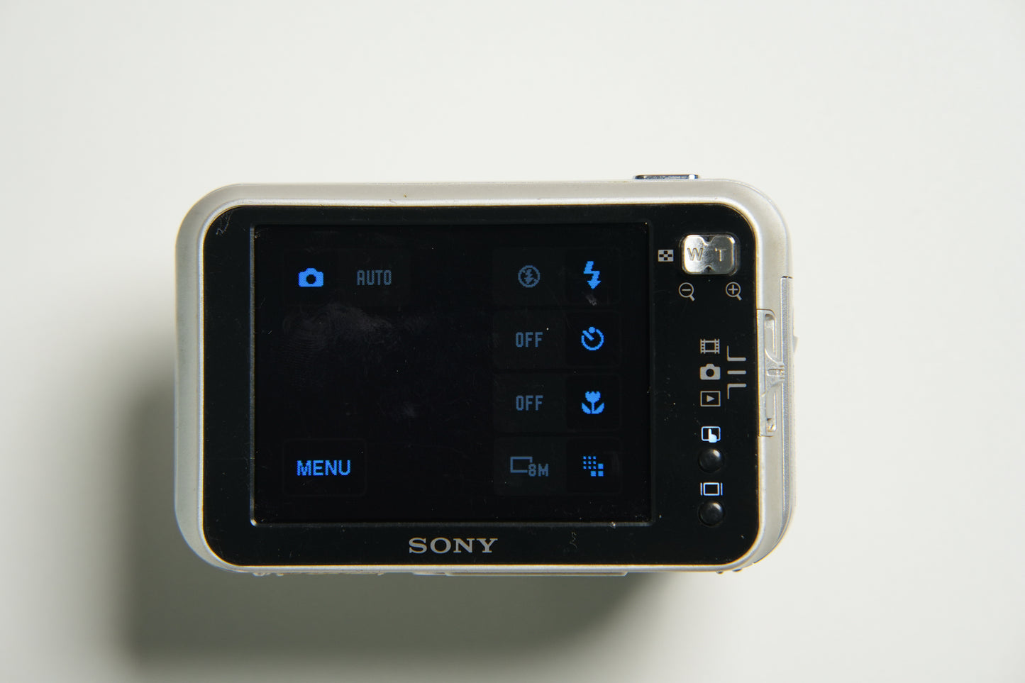 Sony Cybershot DSC-N1 Digital Camera - Silver