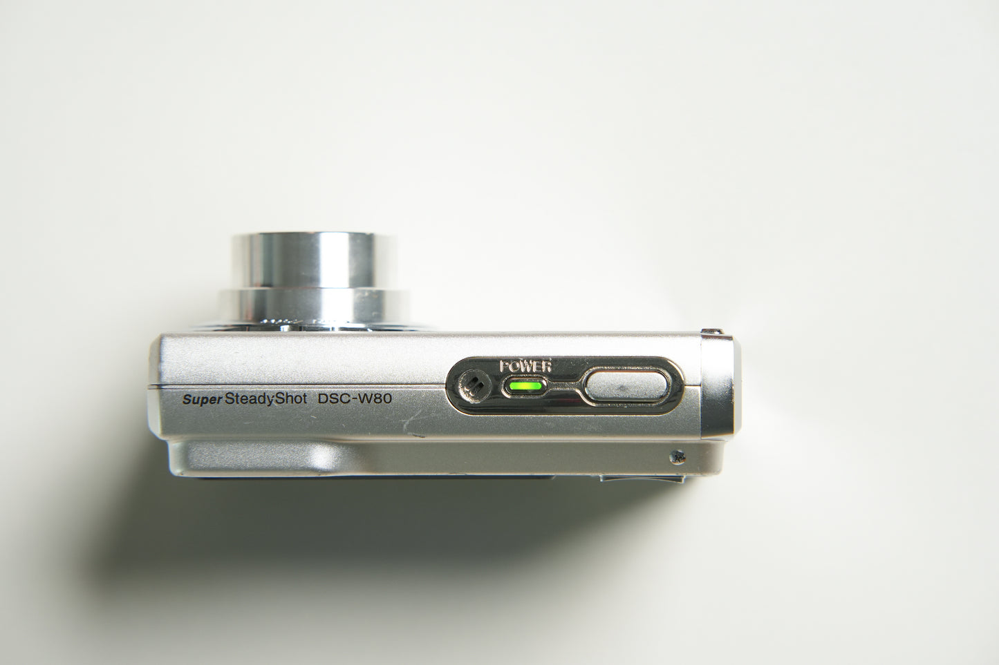 Sony Cybershot DSC-W80 Digital Camera - Silver