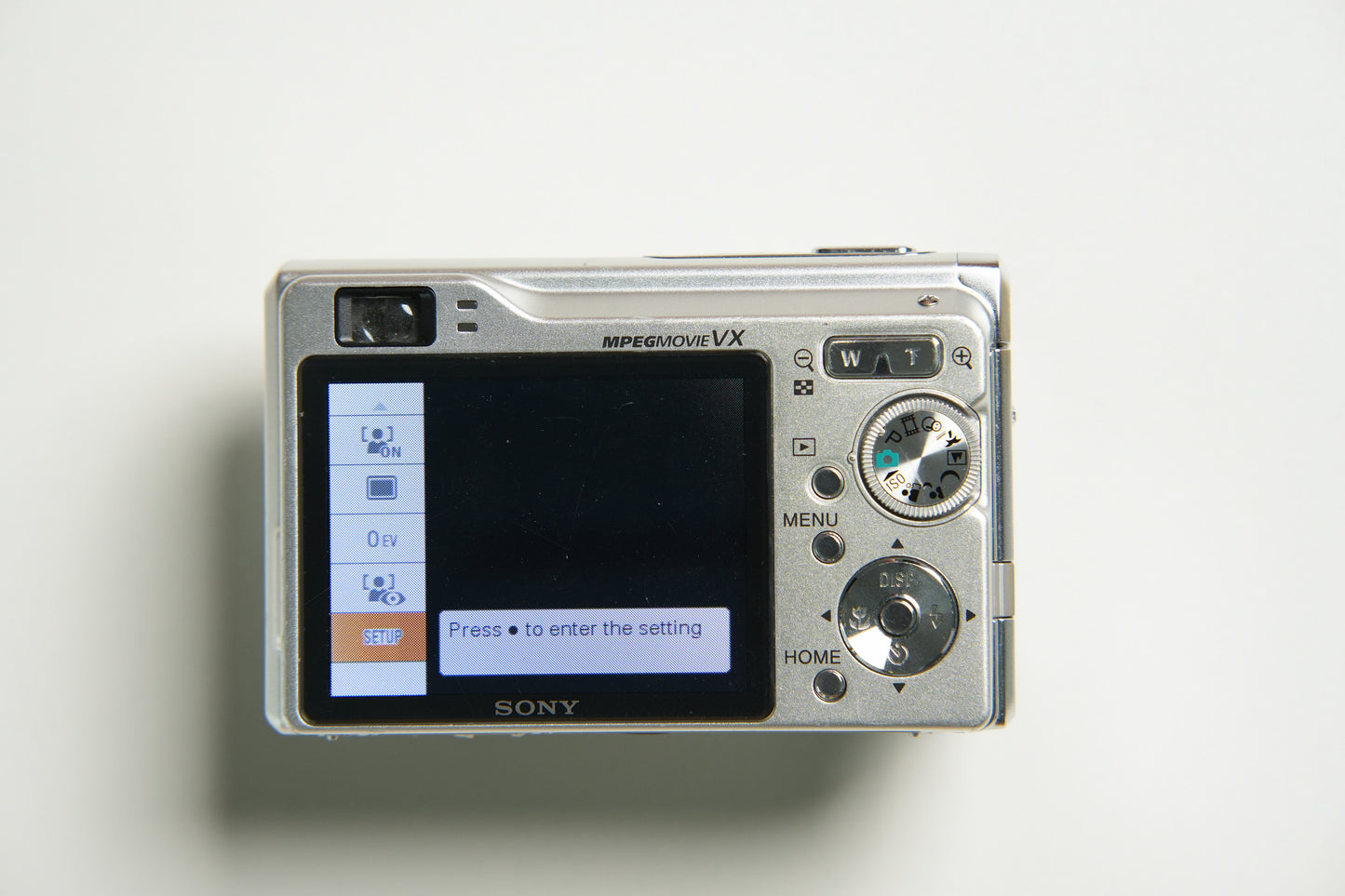 Sony Cybershot DSC-W80 Digital Camera - Silver