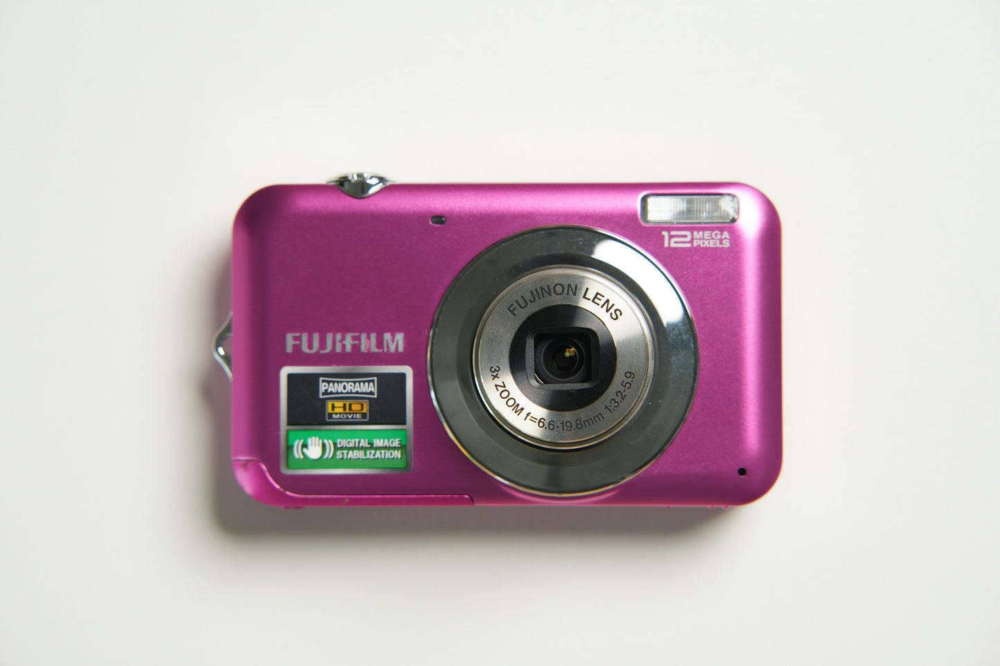 Fujifilm Finepix JV110 Digital Camera - Metallic Pink