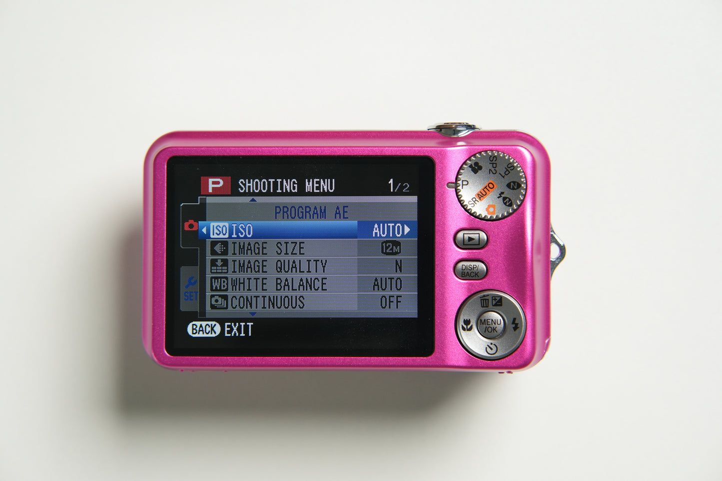 Fujifilm Finepix JV110 Digital Camera - Metallic Pink
