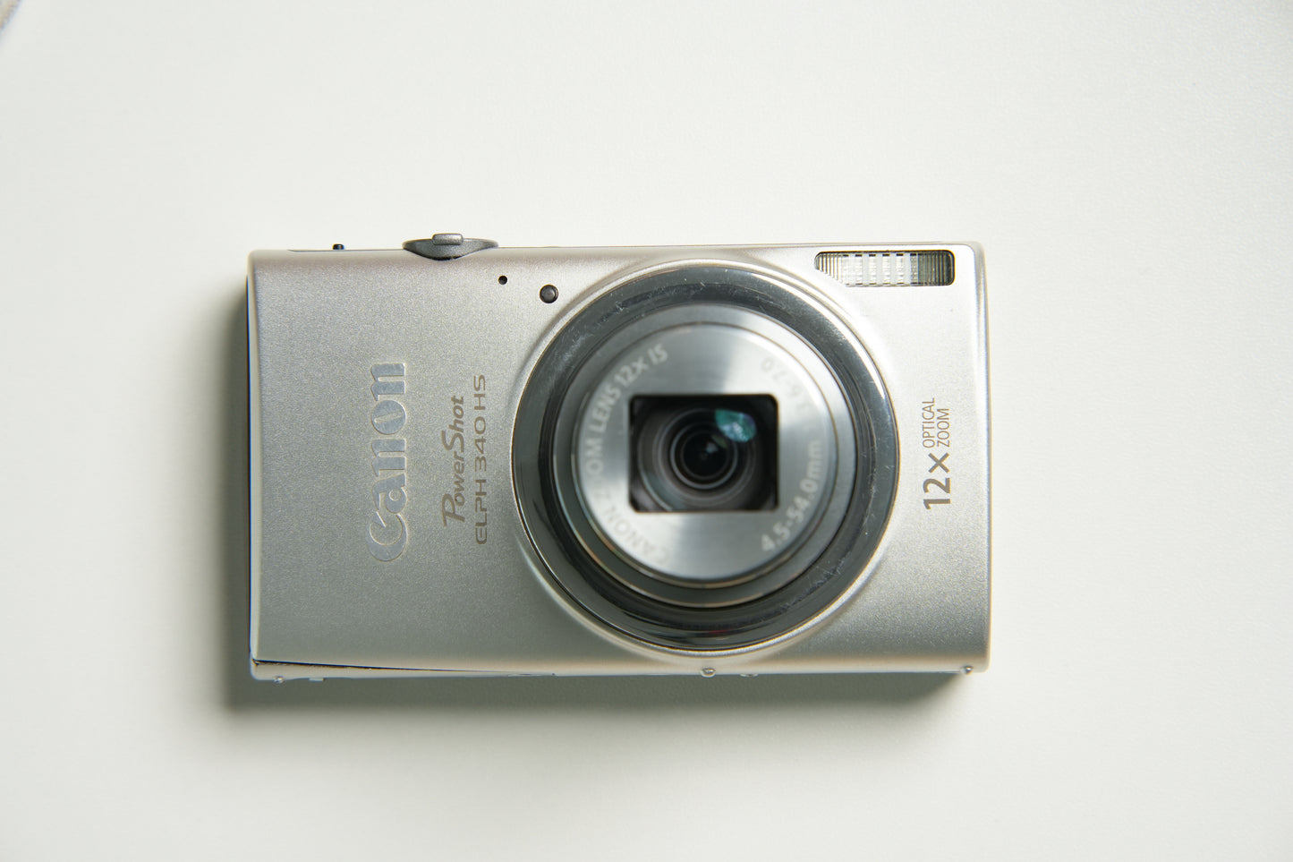 Canon Powershot ELPH 340 HS Digital Camera - Silver