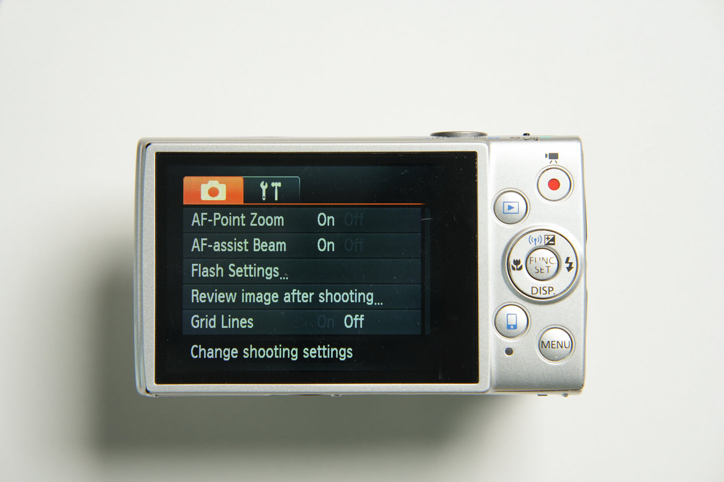Canon Powershot ELPH 340 HS Digital Camera - Silver