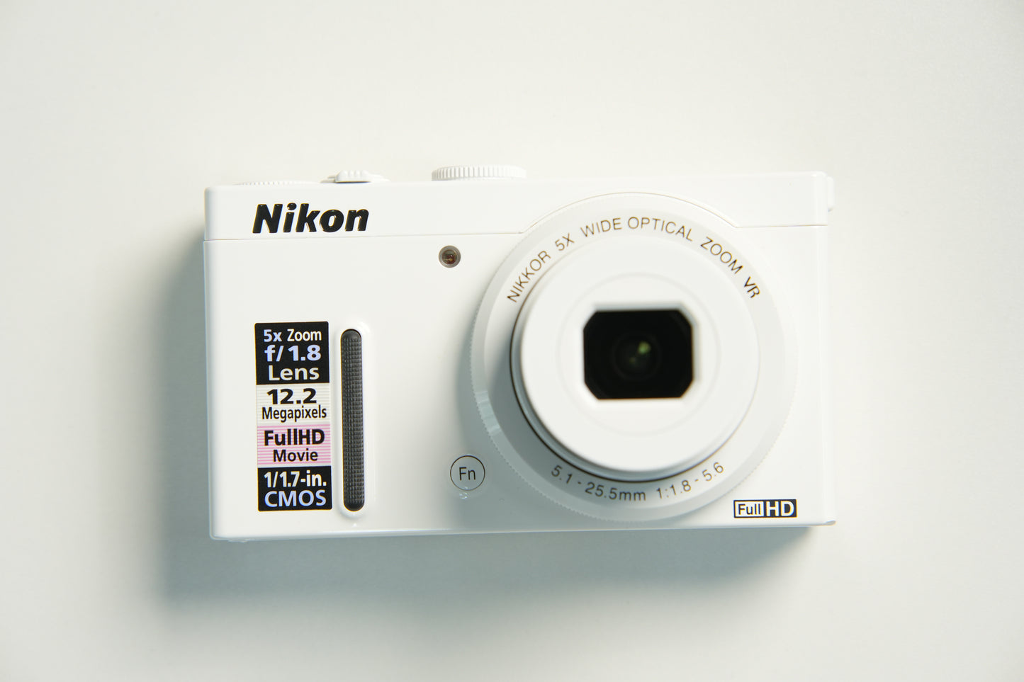 Nikon Coolpix P330 Digital Camera - White