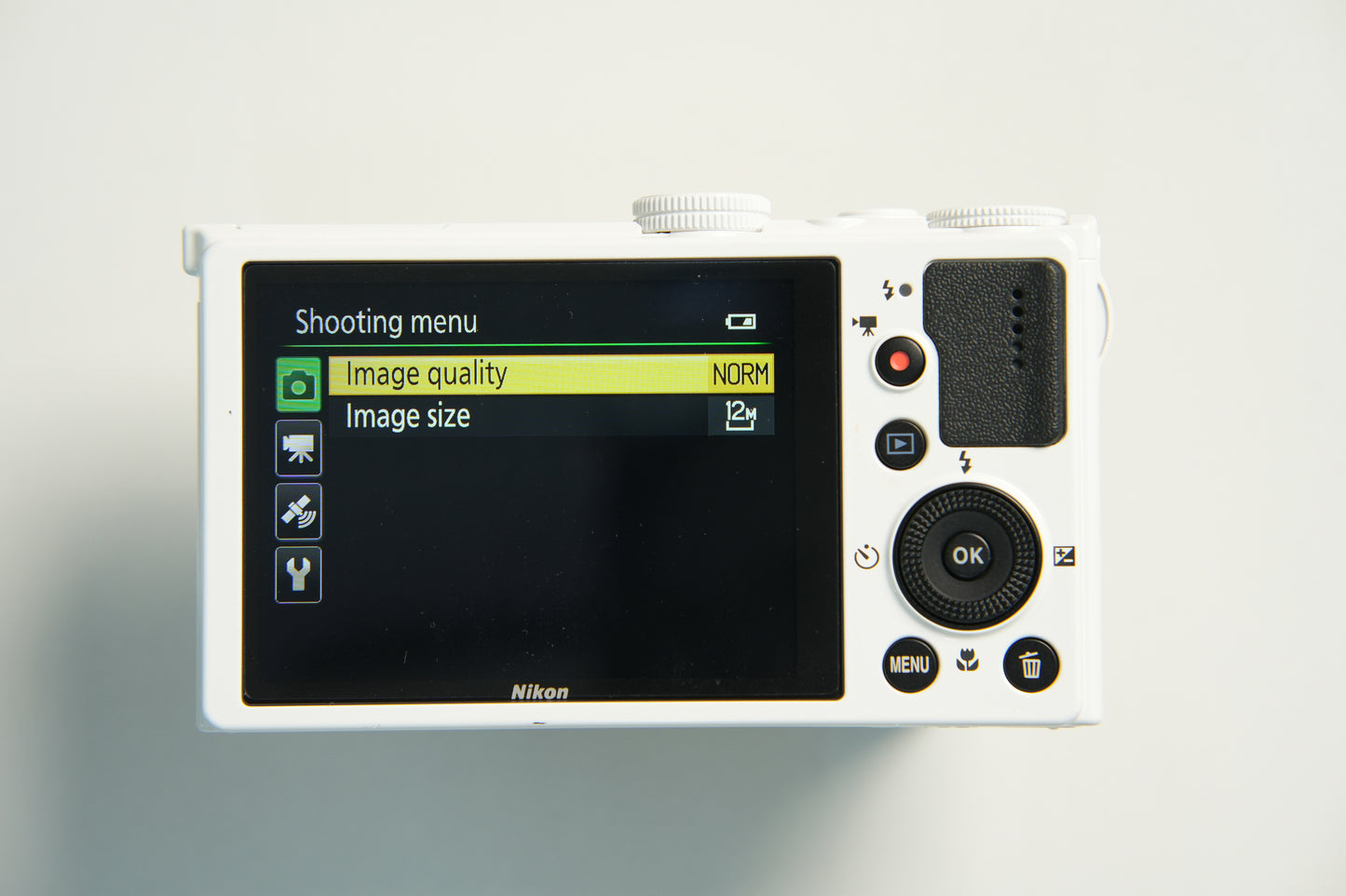 Nikon Coolpix P330 Digital Camera - White