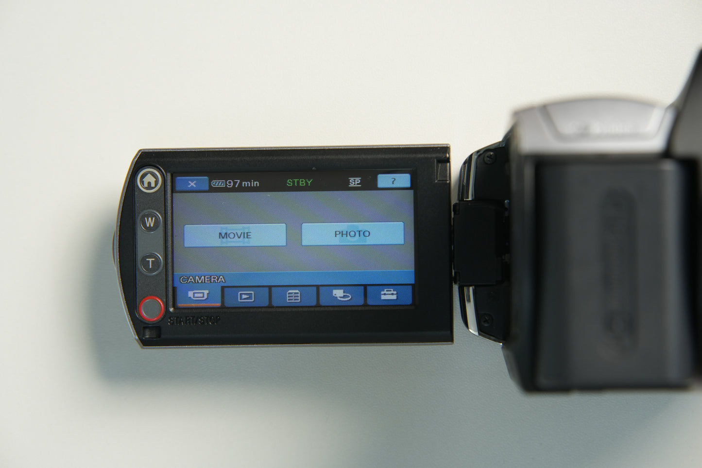 Sony DCR-SR55E Camcorder Digital Camera - Silver