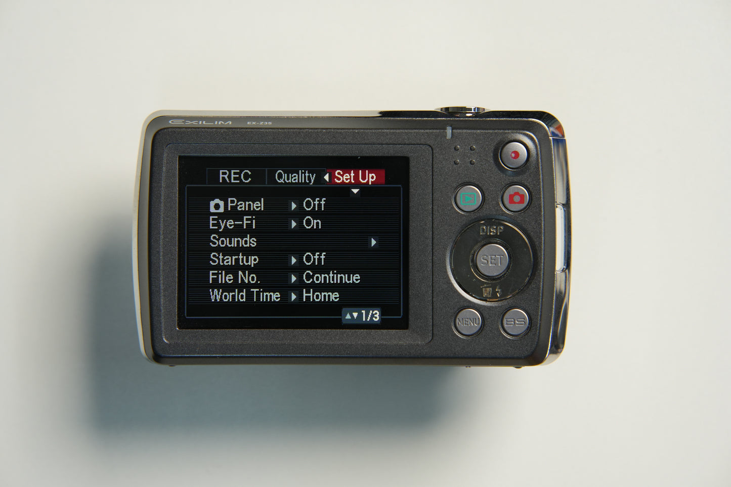 Casio Exilim EX-Z35 Digital Camera - Black