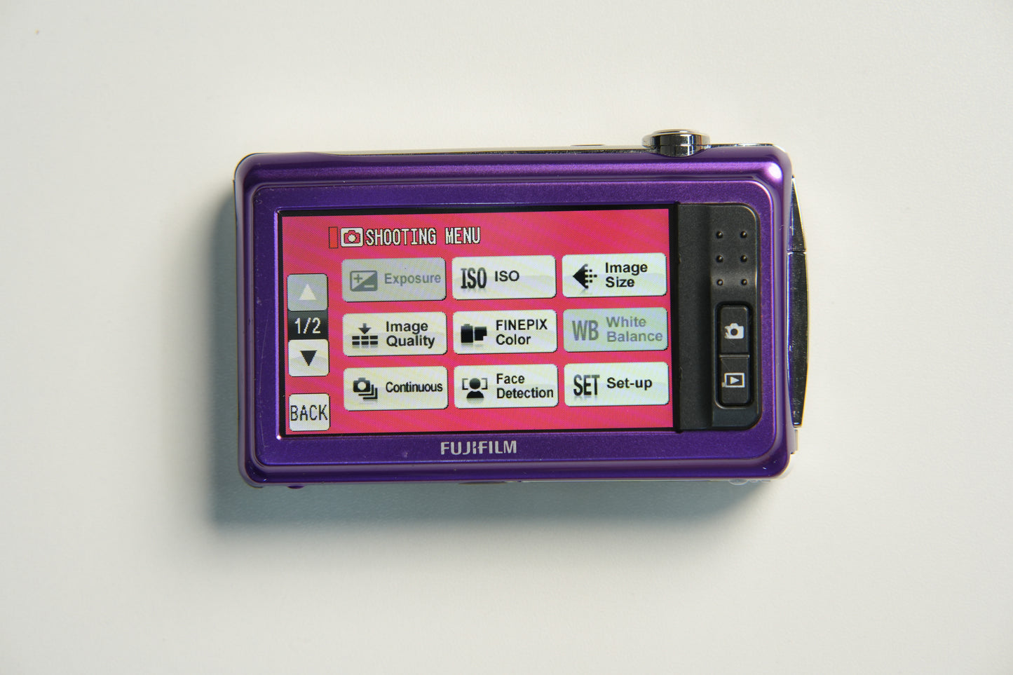Fujifilm Finepix Z90 Digital Camera - Pink, Silver & Purple