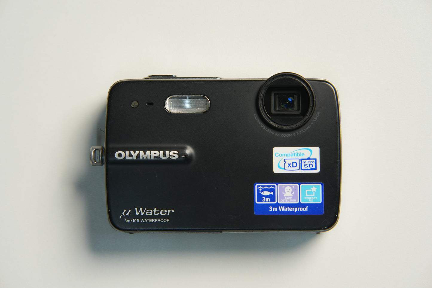 Olympus U-550 WP Digital Camera - Black
