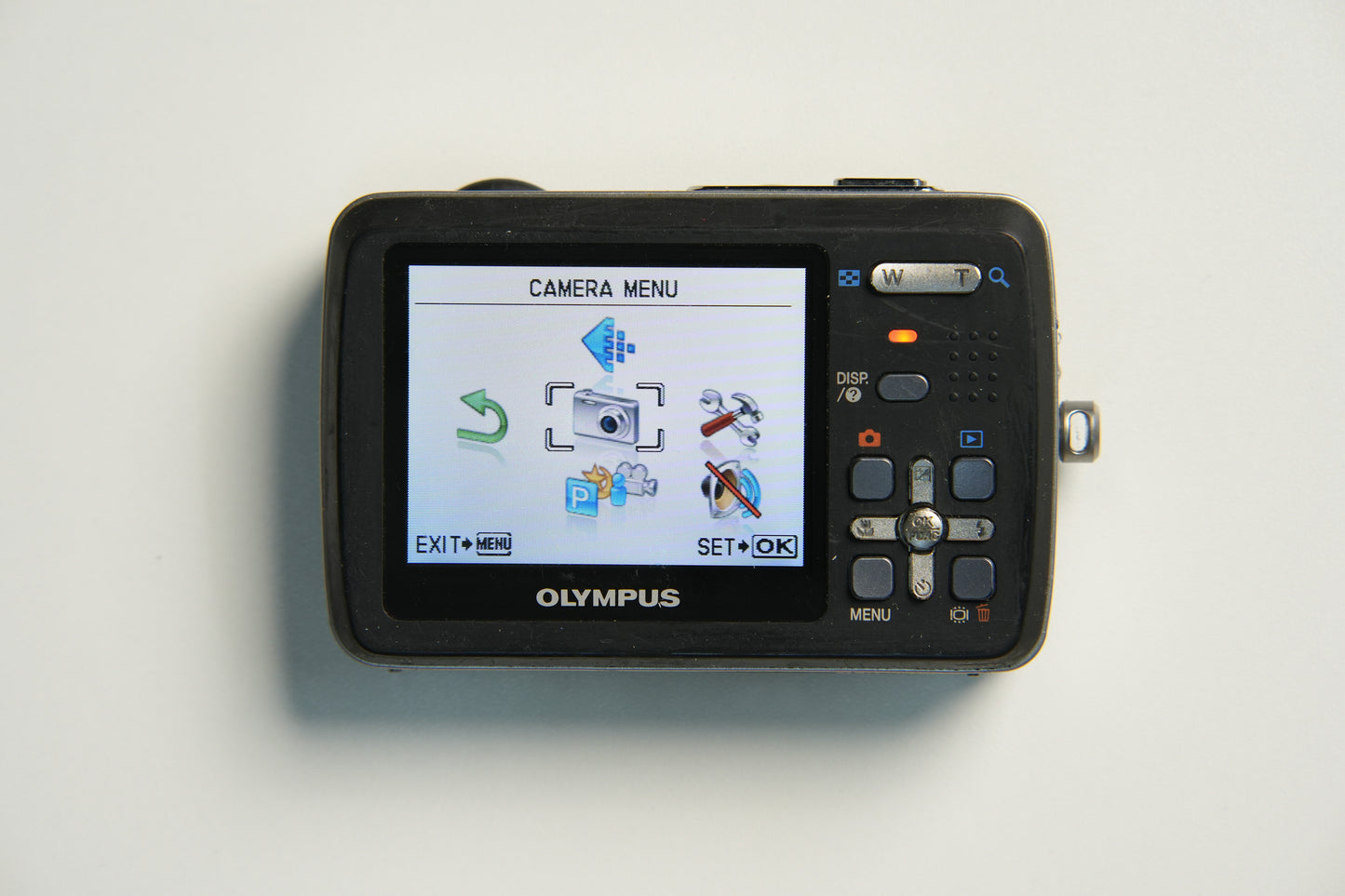 Olympus U-550 WP Digital Camera - Black