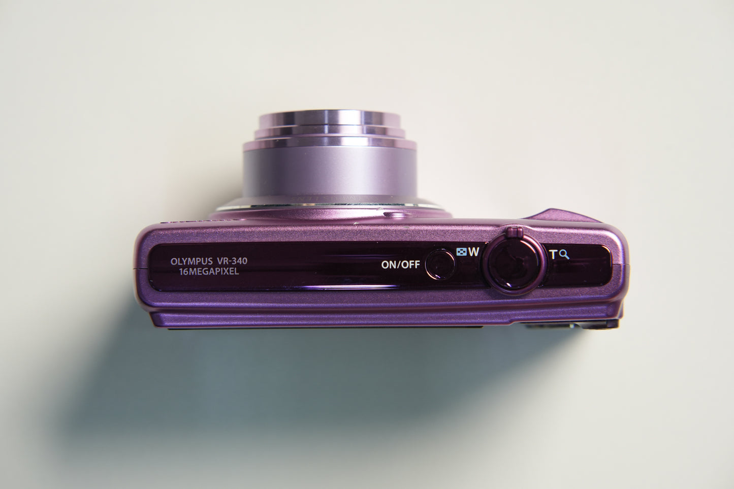 Olympus VR-340 Digital Camera - Purple