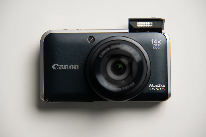 Canon Powershot SX210 IS Digital Camera - Black